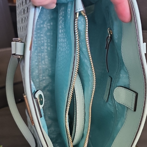 Kate Spade Light Blue Satchel and Wallet Set - Picture 6 of 16